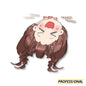Korone - Peeking Sticker