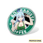 Aqua (Boobarista Ver.) - Coaster
