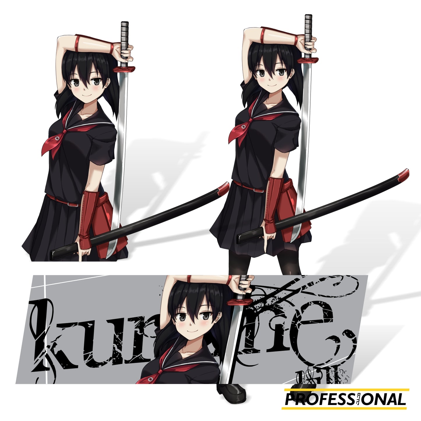 Kurome - Sticker