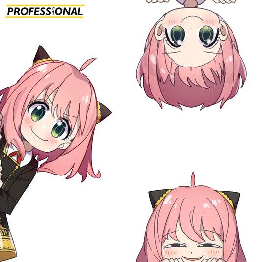 Anya - Peeking Sticker