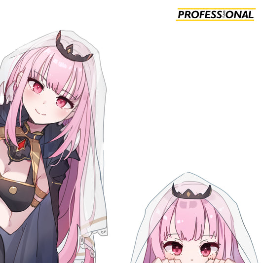 Mori - Peeking Sticker
