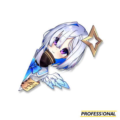 Kanata - Peeking Sticker