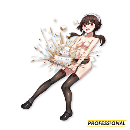 Megumin (Klutzy Maid Ver.) - Sticker