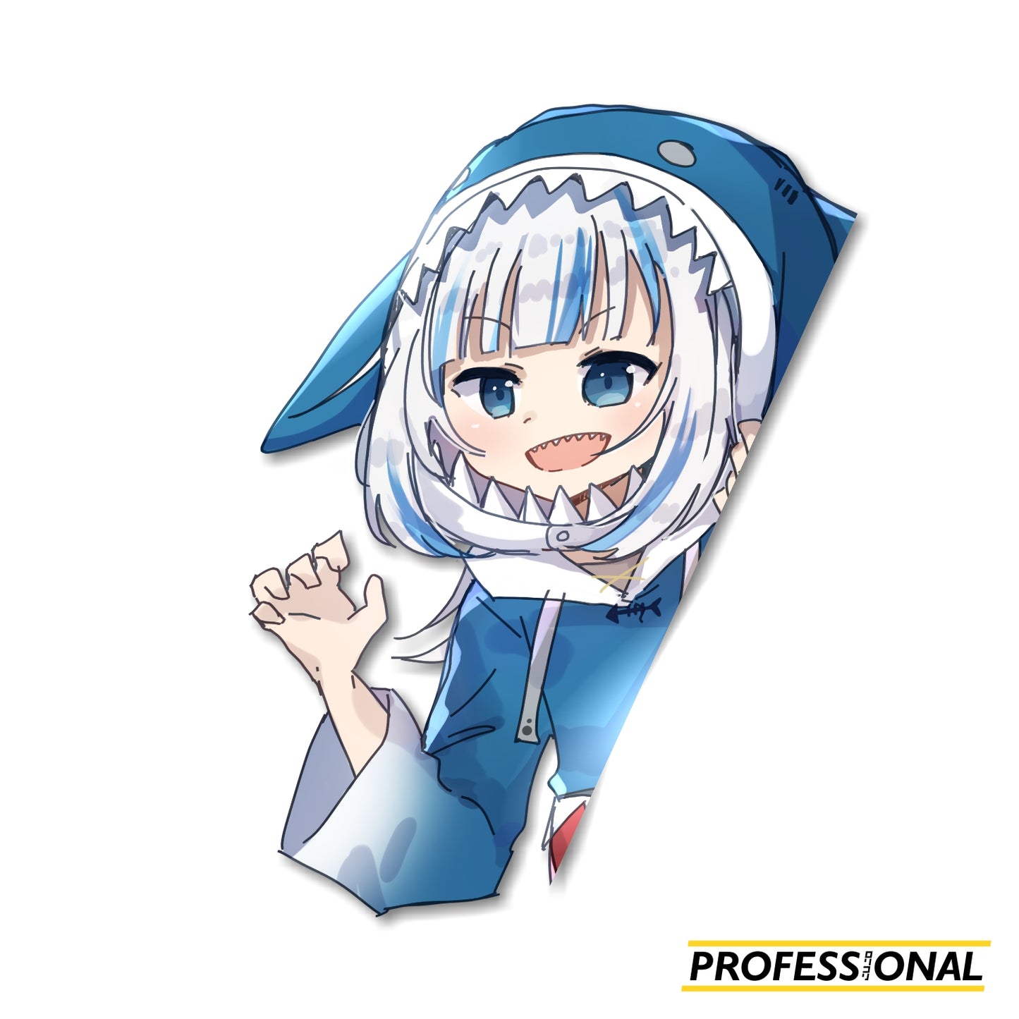 Gura - Peeking Sticker