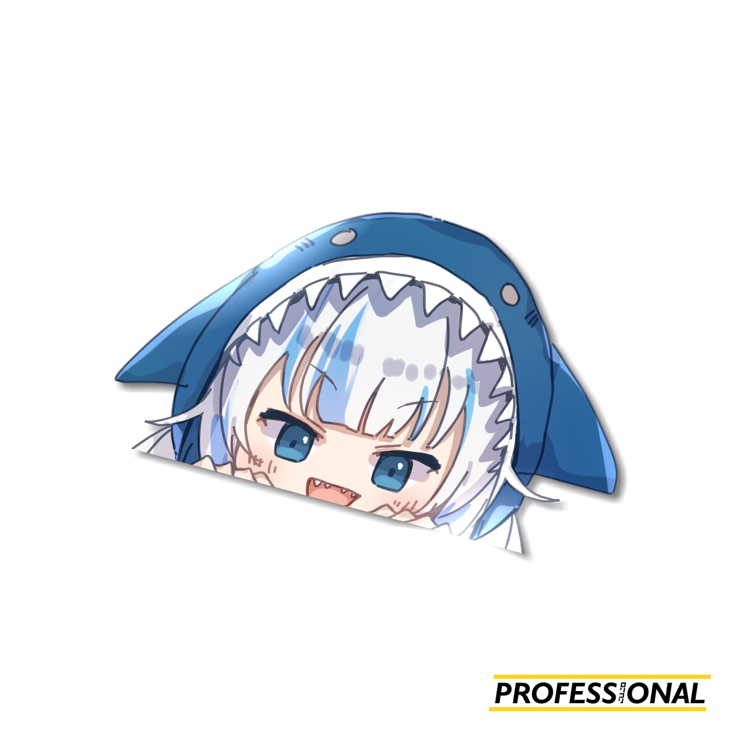 Gura - Peeking Sticker