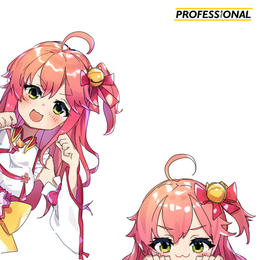 Miko - Peeking Sticker