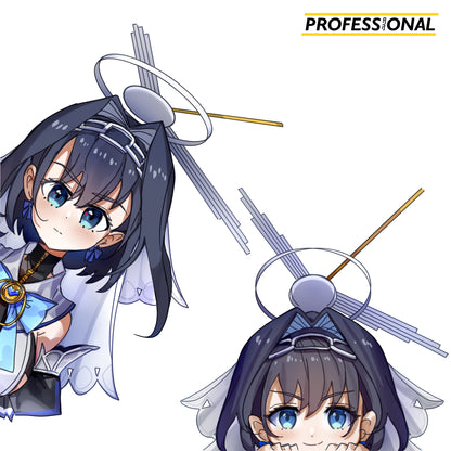 Kronii - Peeking Sticker