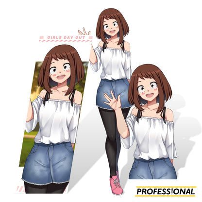 Ochaco (Casual Ver.) - Sticker