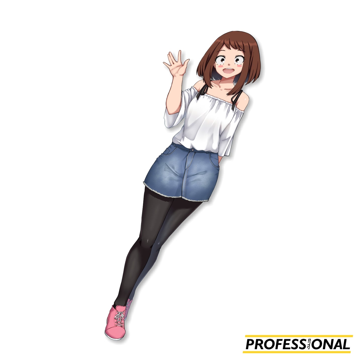 Ochaco (Casual Ver.) - Sticker