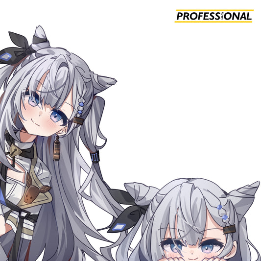 Zeta - Peeking Sticker