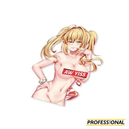 Saber Nero (Lewd Summer Ver.) - Sticker