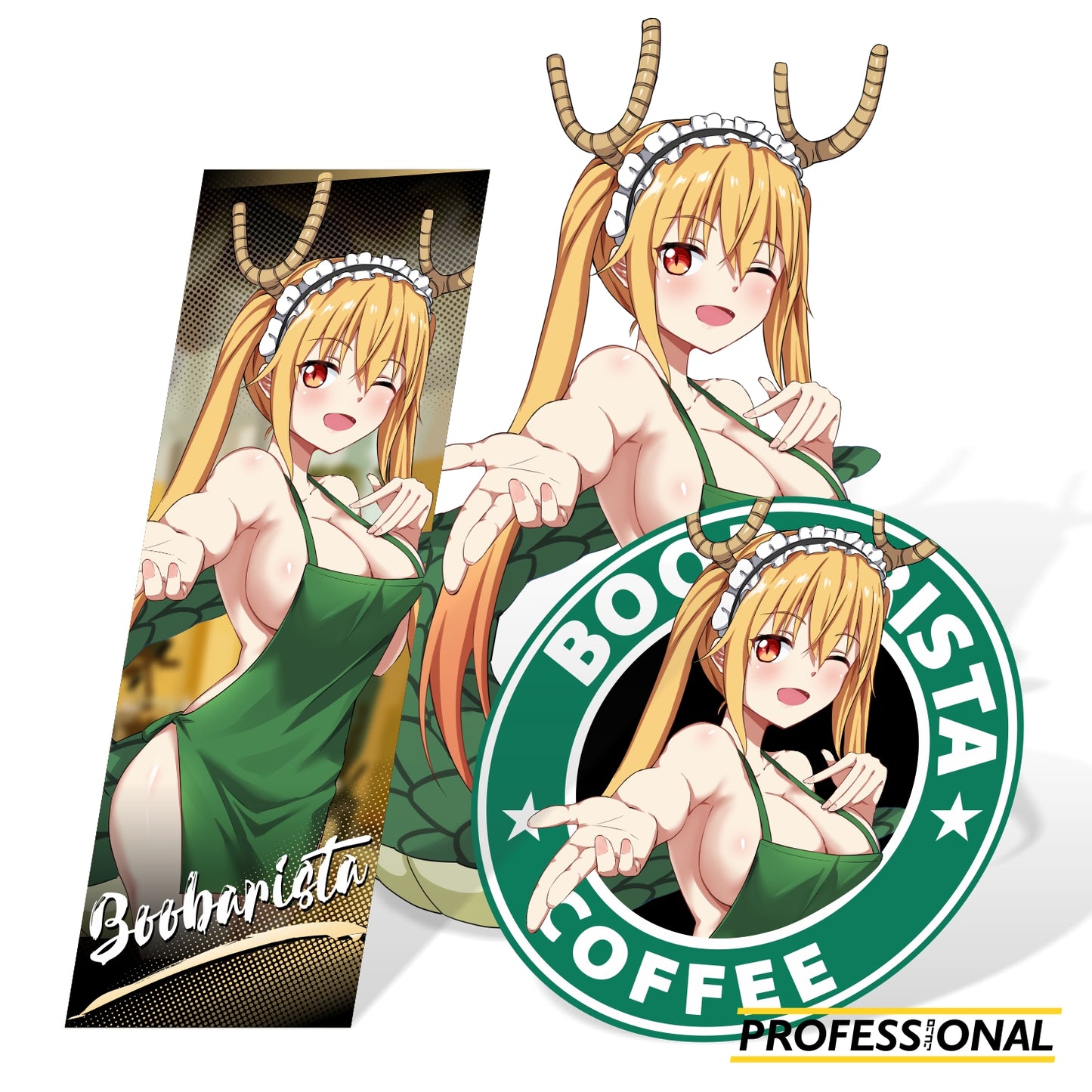 Tohru (Boobarista Ver.) - Sticker