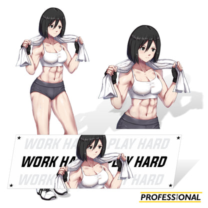 Mikasa (Sporty Ver.) - Sticker