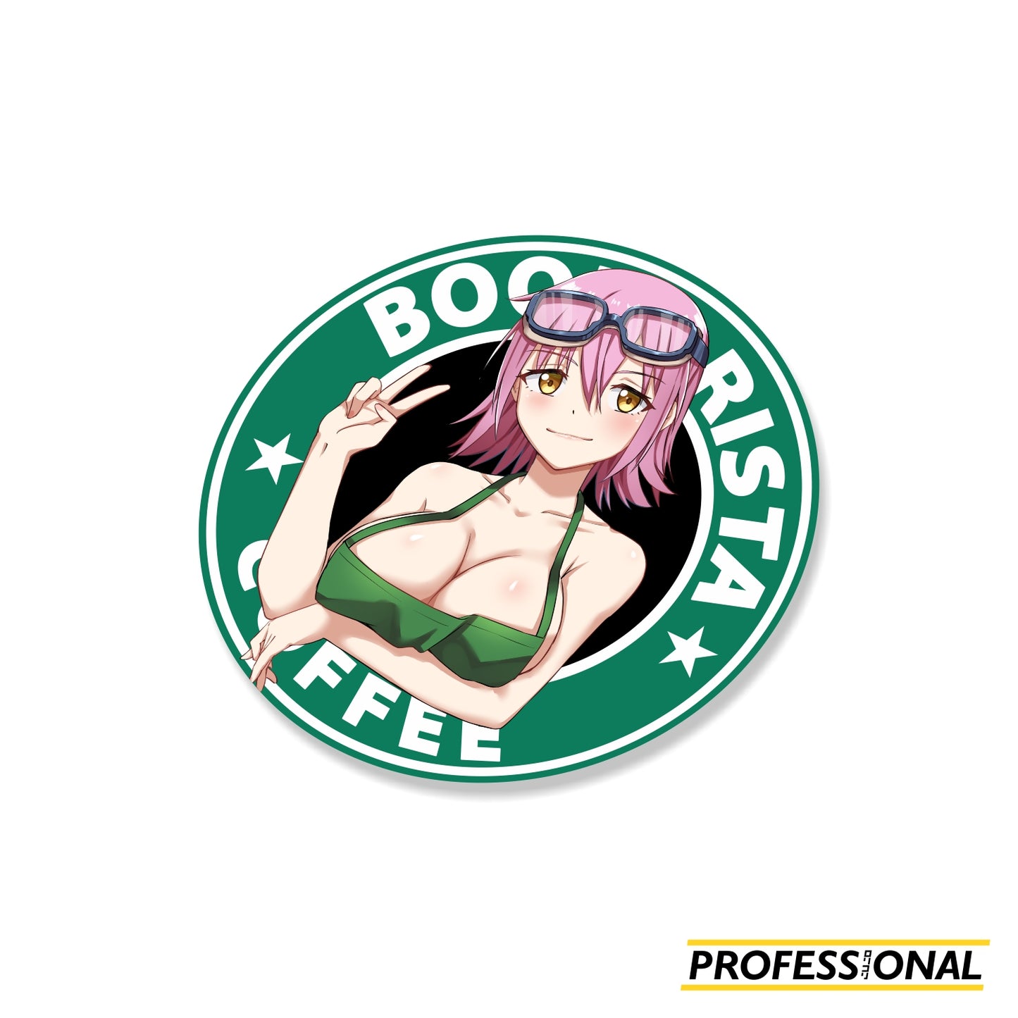 Haruko (Boobarista Ver.) - Sticker