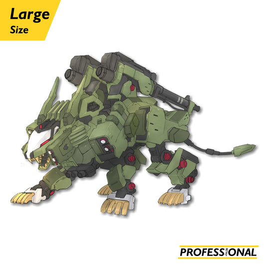 Liger Zero (Panzer Armor) - Large Sticker