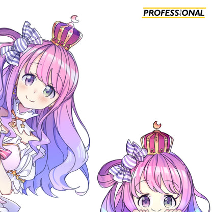 Luna - Peeking Sticker