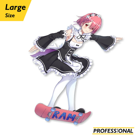 Ram (Skater Ver.) - Large Sticker