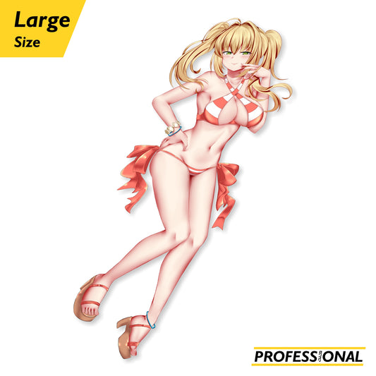 Saber Nero (Summer Ver.) - Large Sticker