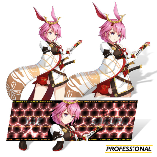 Yae Sakura (Flame Sakitama) - Sticker Bundle