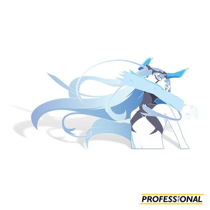 Klaxosaur Princess - Sticker