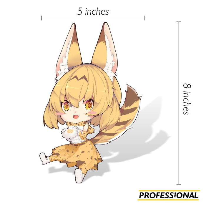 Kemono Friends - Die cut Sticker