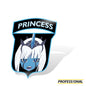 Klaxosaur Princess - Die cut Sticker