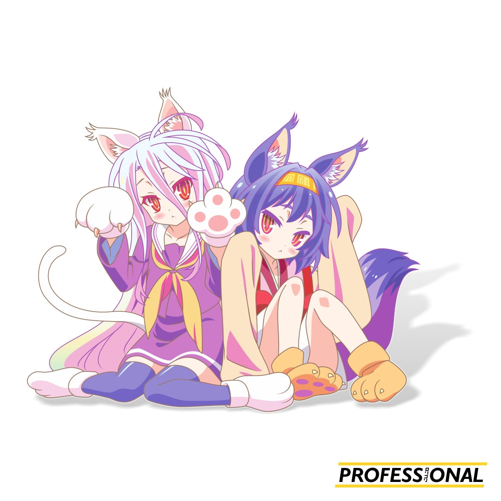 Shiro x Izuna - Sticker