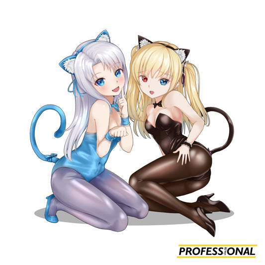Maria x Kobato - Die cut Sticker