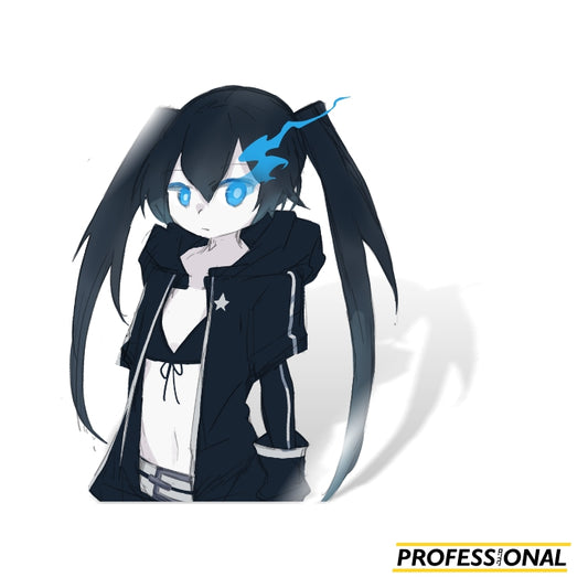 Black★Rock Shooter - Die cut Sticker