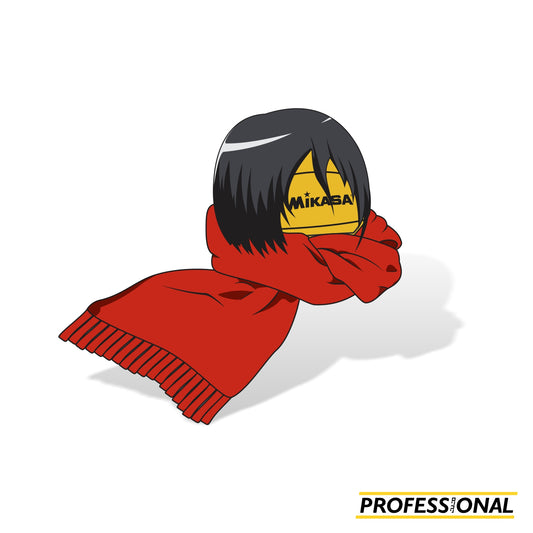 Mikasa Volleyball - Die cut Sticker