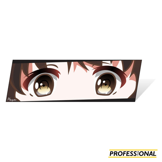 Megumi Kato - Eye Slap Sticker