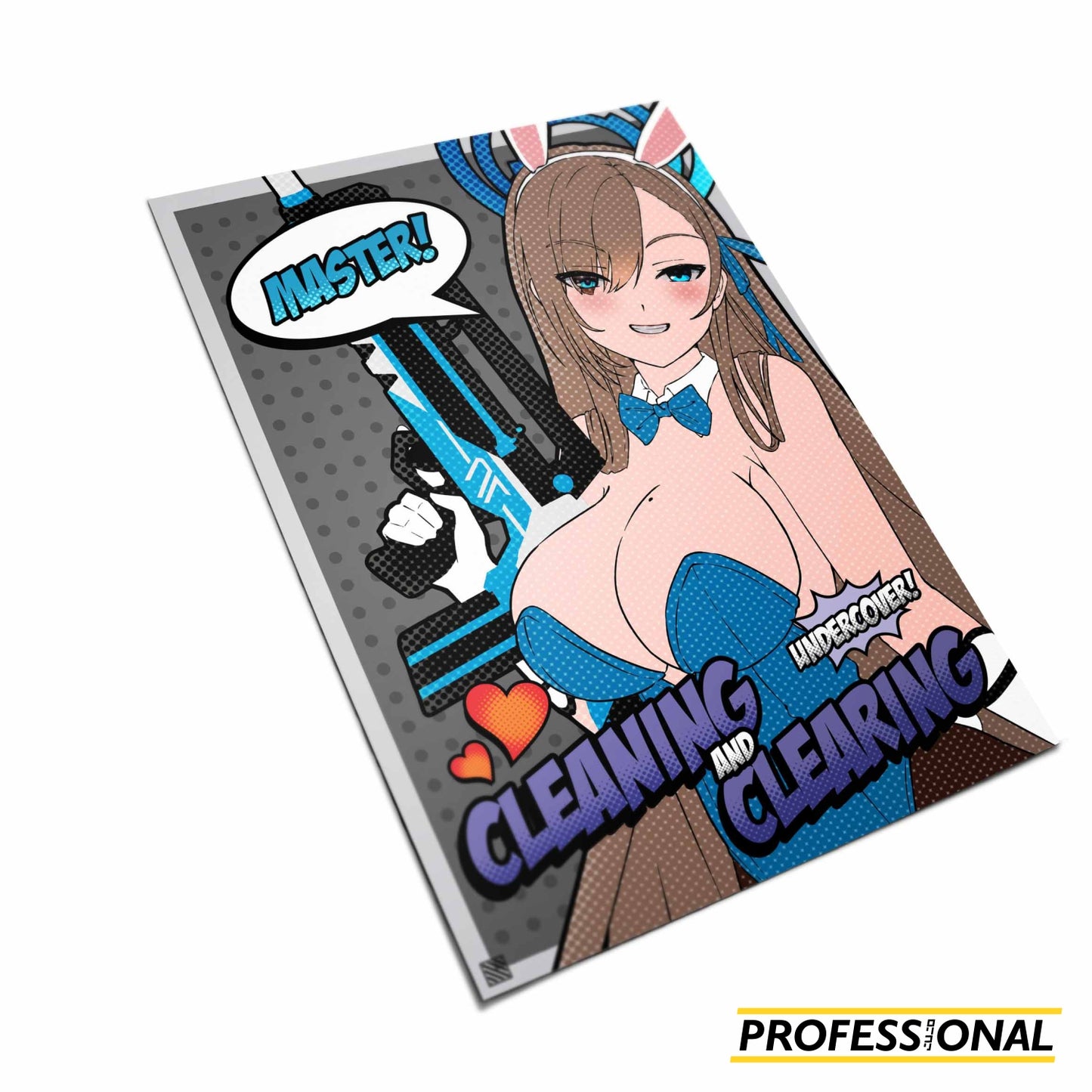 Asuna (Bunny Girl Ver.) Retro Pop Art - Art Print