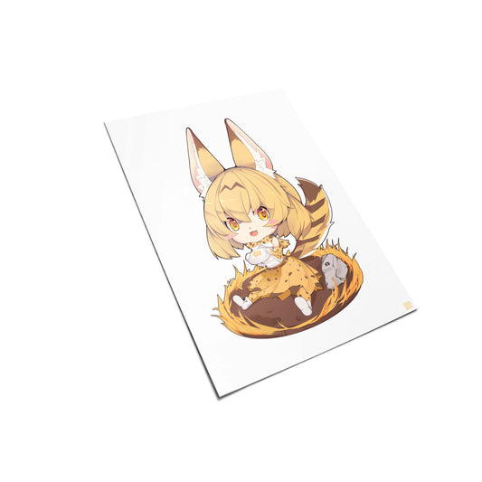 Serval (Kemono Friends Ver.) - Art Print