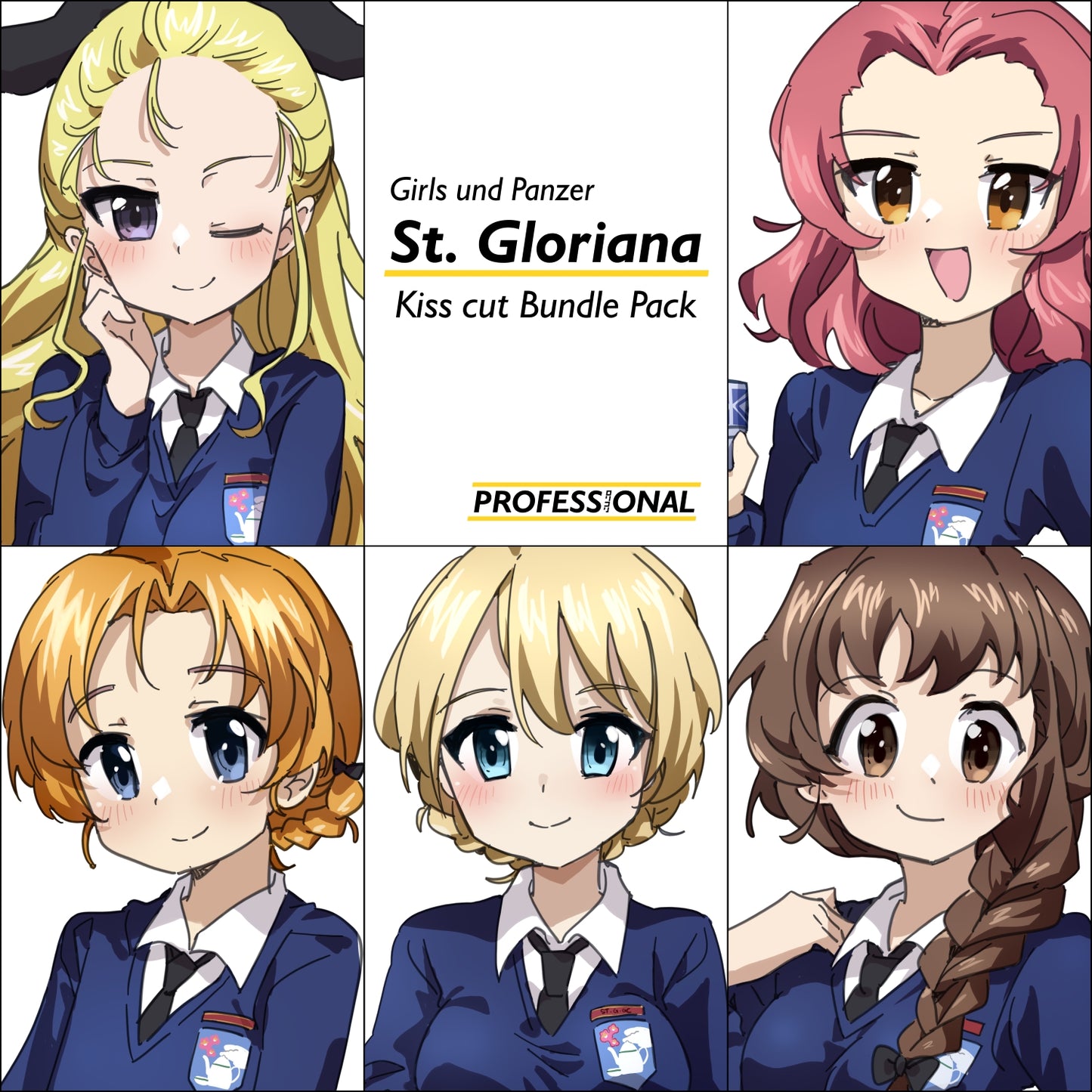 Girls und Panzer | St Gloriana Girls - Sticker