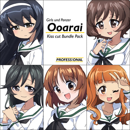 Girls und Panzer | Ooarai Girls - Sticker